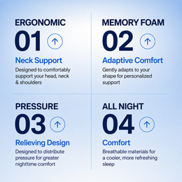 Flexora Ergonomic Support Pillow